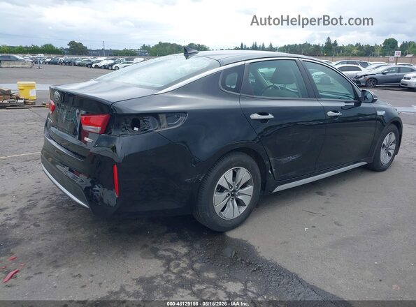 KNAGT4LE2H5012523 2017 KIA OPTIMA HYBRID Black Trasero derecho