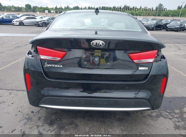 KNAGT4LE2H5012523 2017 KIA OPTIMA HYBRID Black Vista frontal