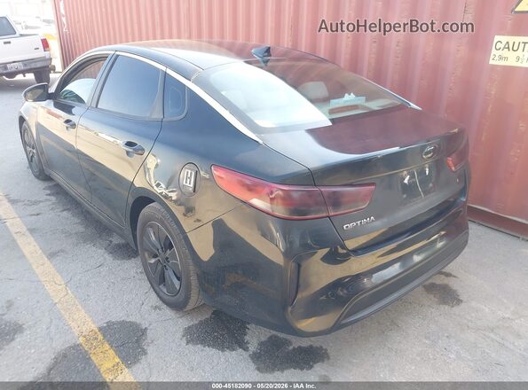 KNAGT4LE2H5014479 2017 KIA OPTIMA HYBRID Black უკანა მარცხენა