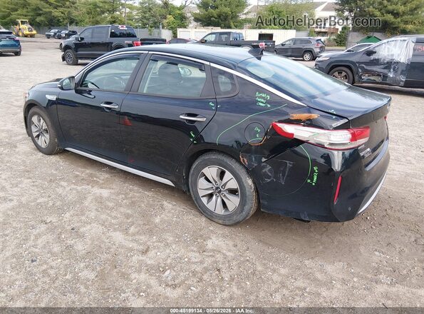 KNAGT4LE3H5014698 2017 KIA OPTIMA HYBRID Black უკანა მარცხენა