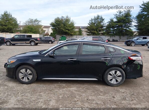 KNAGT4LE3H5014698 2017 KIA OPTIMA HYBRID Black სალონის 360-გრადუსიანი ხედი