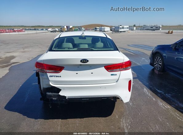 KNAGT4LE4H5019375 2017 KIA OPTIMA HYBRID White 