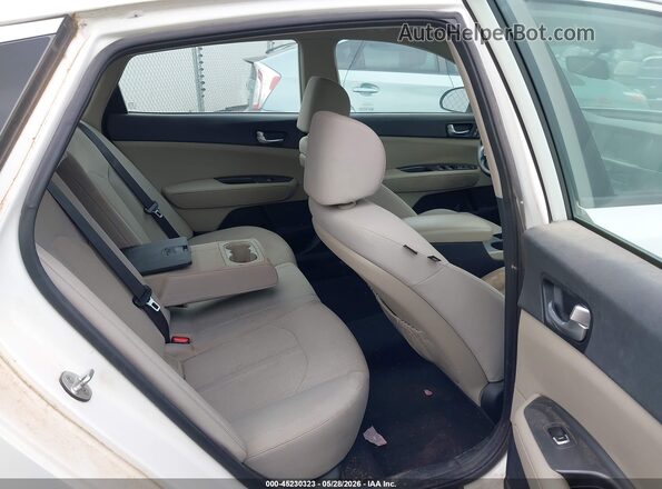 KNAGT4LE5H5012399 2017 KIA OPTIMA HYBRID White Widok naklejki z numerem VIN