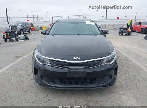 KNAGT4LEXH5011247 2017 KIA OPTIMA HYBRID Черный Вид панели приборов