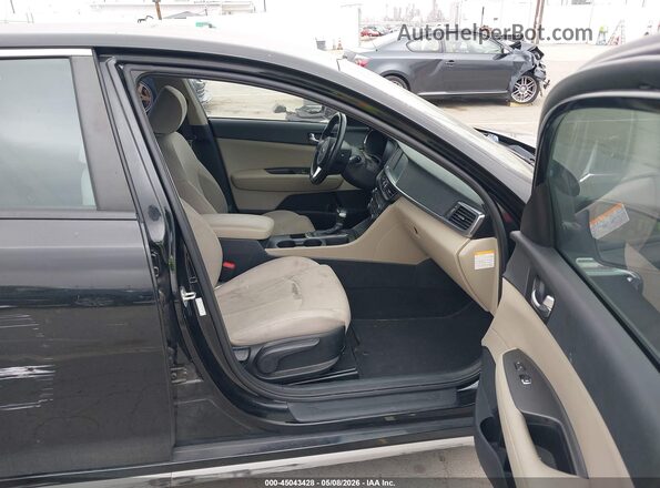 KNAGT4LEXH5011247 2017 KIA OPTIMA HYBRID Черный Вид салона спереди