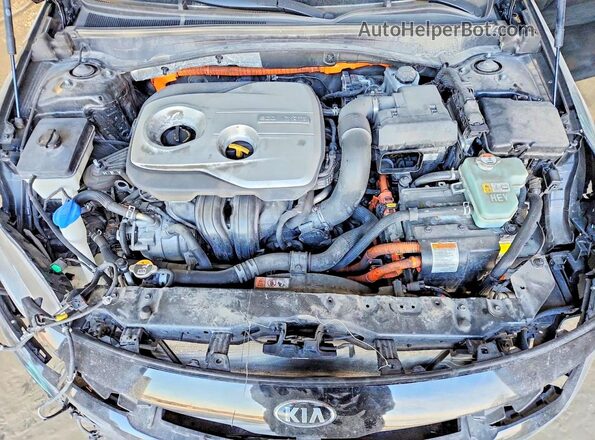 KNAGU4LE7L5044812 2020 KIA OPTIMA Black Вид задньої частини салону