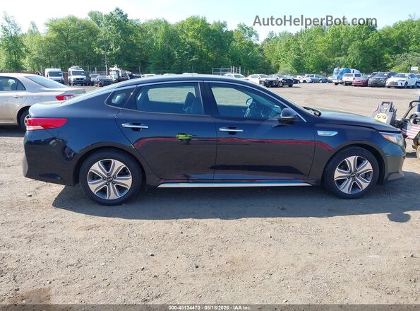 KNAGV4LD4J5024874 2018 KIA OPTIMA PLUG-IN HYBRID Dark Blue უკანა სალონის ხედი