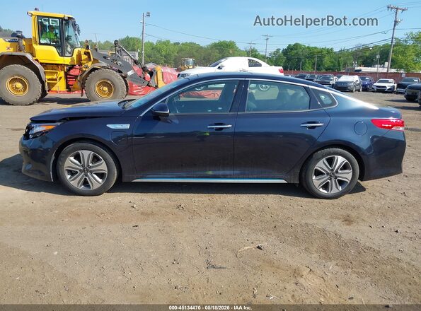 KNAGV4LD4J5024874 2018 KIA OPTIMA PLUG-IN HYBRID Dark Blue სალონის 360-გრადუსიანი ხედი
