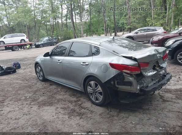 KNAGV4LDXJ5025155 2018 KIA OPTIMA PLUG-IN HYBRID Silver უკანა მარცხენა