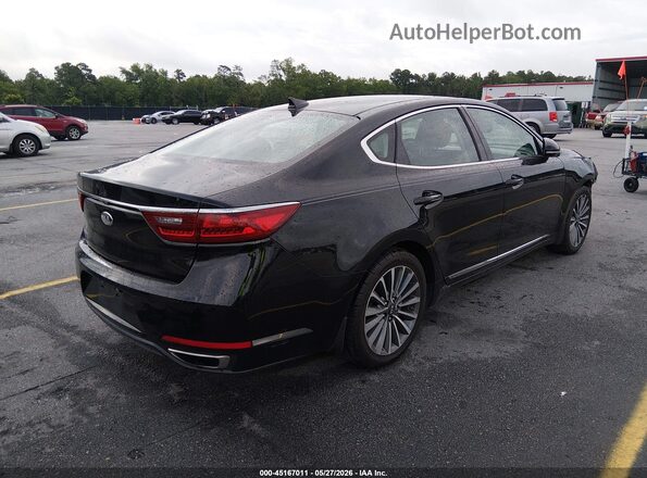 KNALB4J12H5066602 2017 KIA CADENZA Black Հետևի աջ