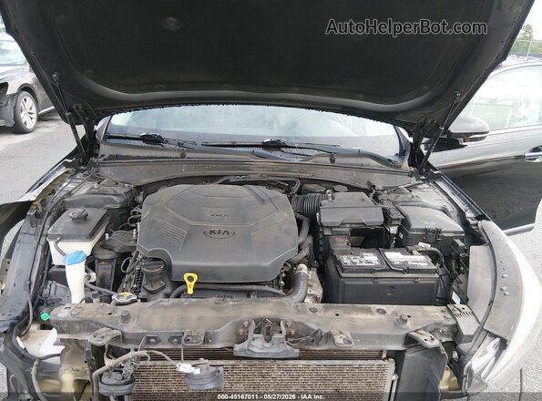 KNALB4J12H5066602 2017 KIA CADENZA Black Հետևի տեսք