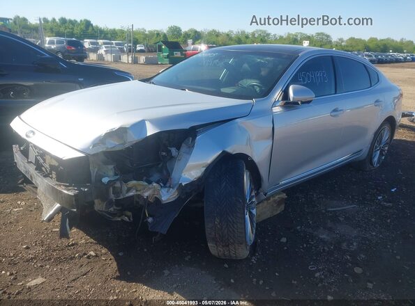KNALC4J12H5059677 2017 KIA CADENZA Silver Передня ліва чверть