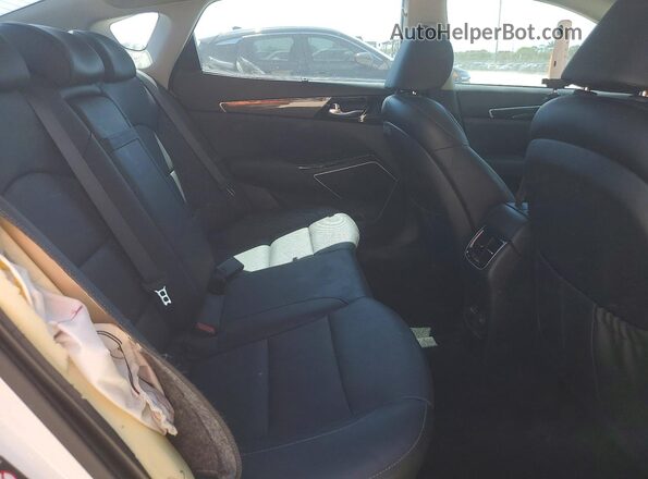 KNALC4J13K5144969 2019 KIA CADENZA White Vista de los asientos traseros