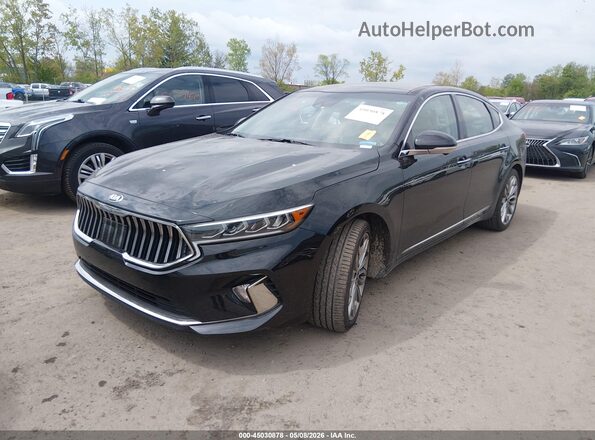 KNALC4J14L5236691 2020 KIA CADENZA Black Передня ліва чверть