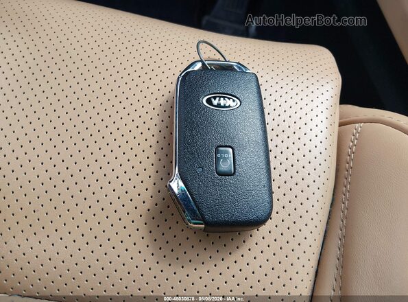 KNALC4J14L5236691 2020 KIA CADENZA Black Вид панелі приладів