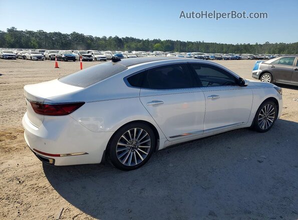 KNALC4J17H5062882 2017 KIA CADENZA White Trasero derecho