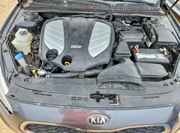 KNALN4D71G5209254 2016 KIA CADENZA Charcoal 
