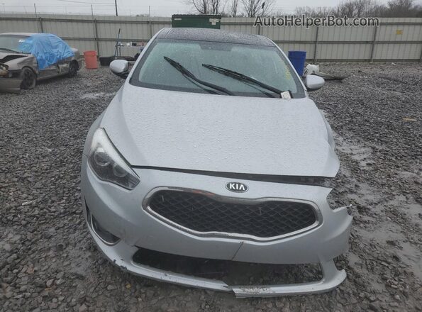 KNALN4D71G5209321 2016 KIA CADENZA Silver Front view