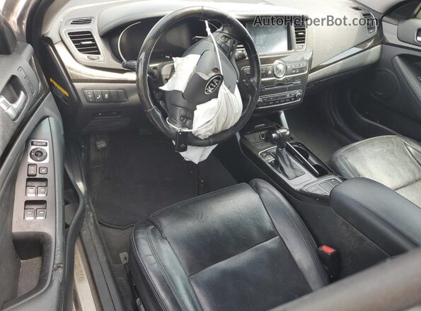 KNALN4D71G5209321 2016 KIA CADENZA Silver Dashboard view
