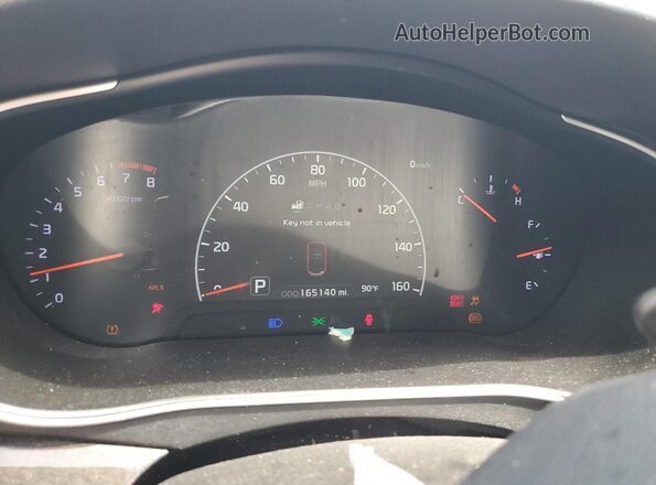 KNALN4D71G5209321 2016 KIA CADENZA Silver Instrument cluster view
