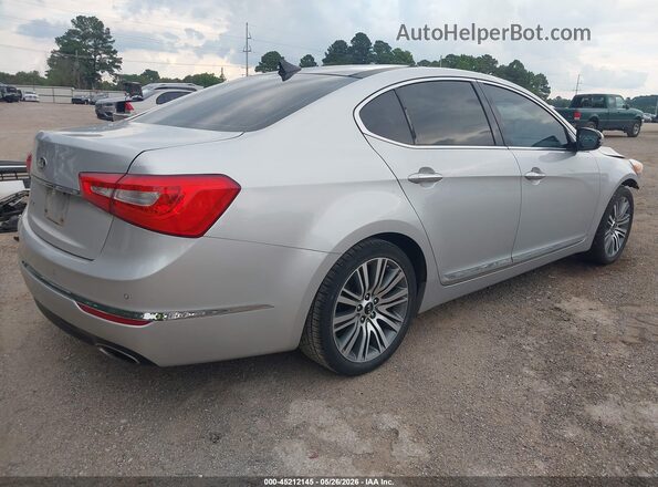 KNALN4D75G5217566 2016 KIA CADENZA Silver Հետևի աջ