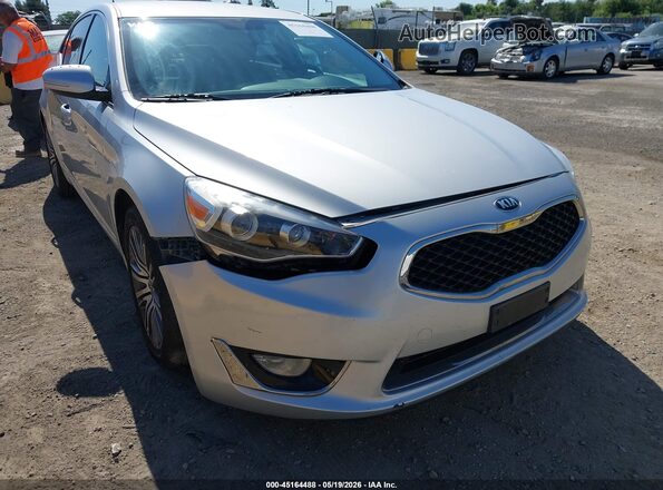 KNALN4D77G5215429 2016 KIA CADENZA Silver წინა ხედი