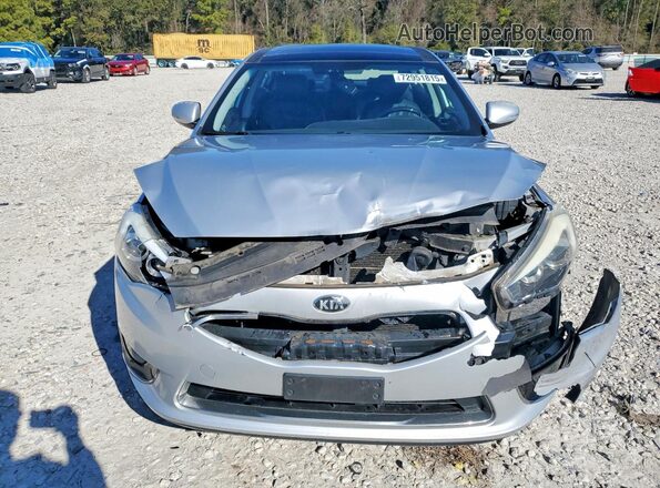 KNALN4D79G5206067 2016 KIA CADENZA Silver Front view