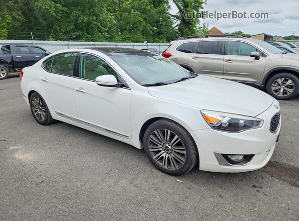 KNALN4D79G5206229 2016 KIA CADENZA White Передня права чверть