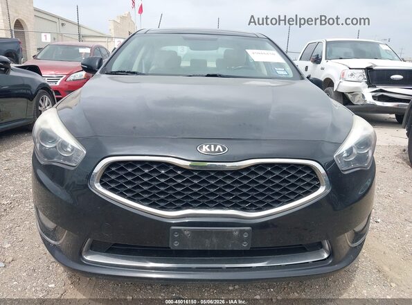 KNALN4D7XG5206630 2016 KIA CADENZA Black Вид щитка приладів
