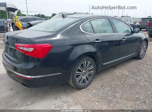KNALN4D7XG5206630 2016 KIA CADENZA Black Задня права чверть