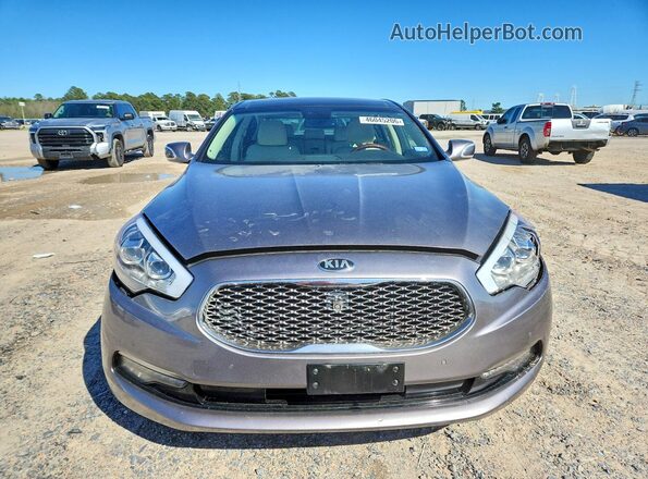 KNALU4D36G6031481 2016 KIA K900 Серый Вид спереди