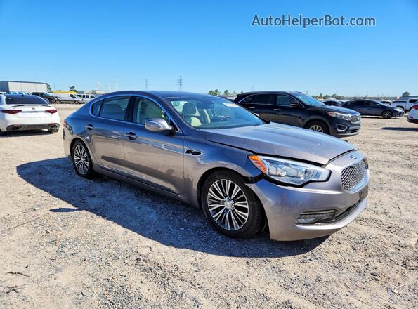 KNALU4D36G6031481 2016 KIA K900 Серый Передняя правая четверть