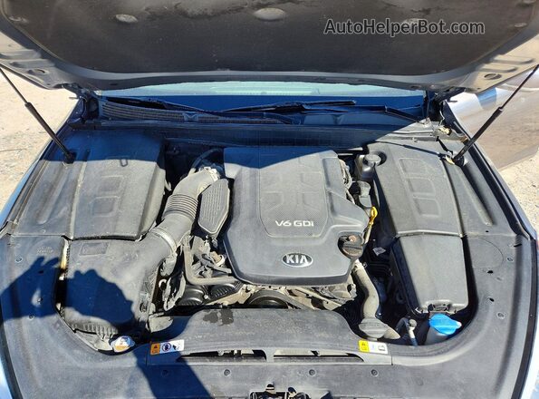 KNALU4D36G6031481 2016 KIA K900 Серый Вид задней части салона