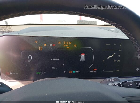 KNDADFS53R6027000 2024 KIA EV9 White Հետևի նստատեղերի տեսք
