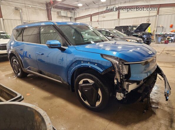 KNDADFS5XR6033618 2024 KIA EV9 Blue Delantero derecho