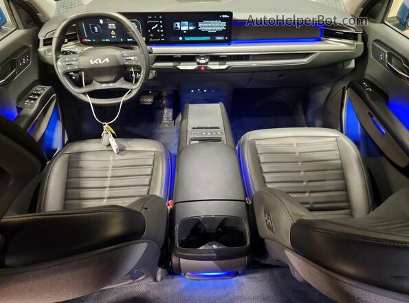 KNDADFS5XR6033618 2024 KIA EV9 Blue Vista del salpicadero