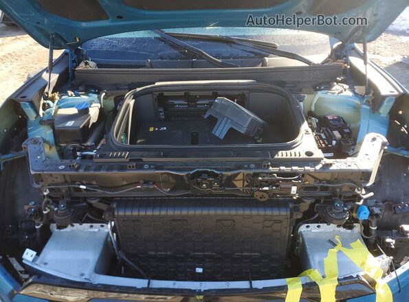KNDAEFS53R6036342 2024 KIA EV9 Blue Engine compartment view