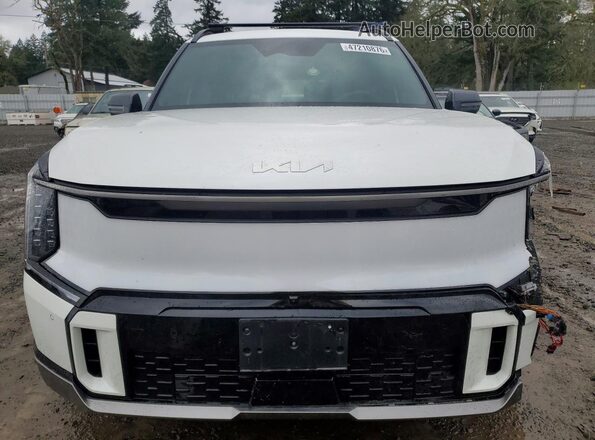 KNDAEFS5XR6031476 2024 KIA EV9 White Դիմացի տեսք