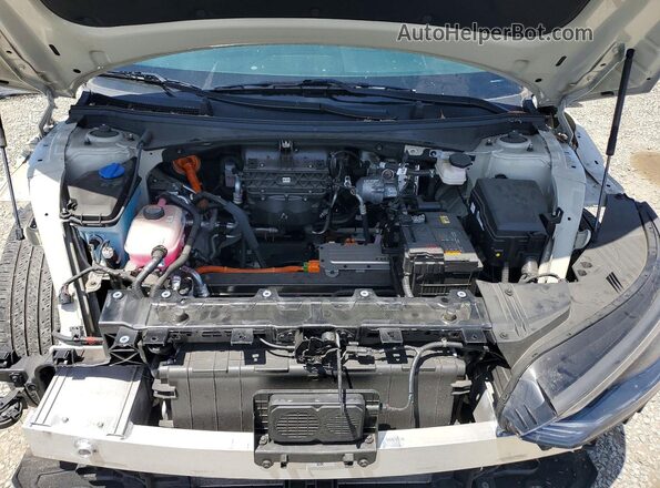 KNDC34LA3R5200872 2024 KIA EV6 Gray Vista del compartimento del motor