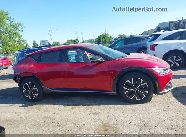 KNDC3DLC2P5139805 2023 KIA EV6 Красный Вид задней части салона
