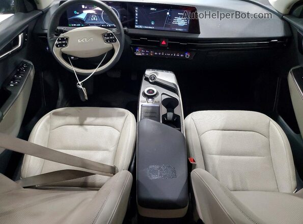 KNDC3DLC4N5057569 2022 KIA EV6 Charcoal Widok deski rozdzielczej