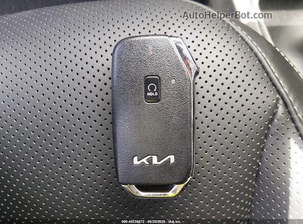 KNDC3DLC4N5061749 2022 KIA EV6 Gray Vista del salpicadero