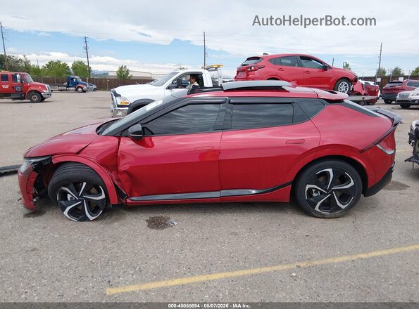 KNDC4DLC4R5201298 2024 KIA EV6 Red Widok wnętrza 360 stopni