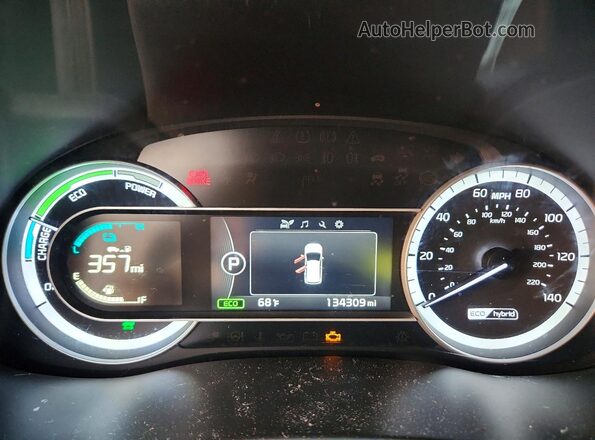 KNDCB3LC0H5048417 2017 KIA NIRO Gray 