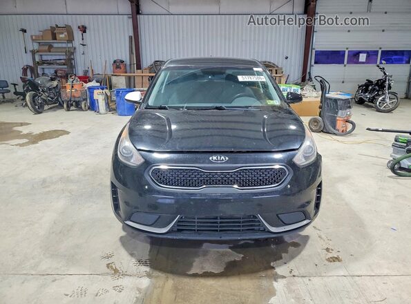 KNDCB3LC1J5118612 2018 KIA NIRO Black Դիմացի տեսք