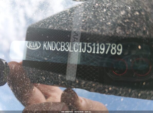 KNDCB3LC1J5119789 2018 KIA NIRO Gray 