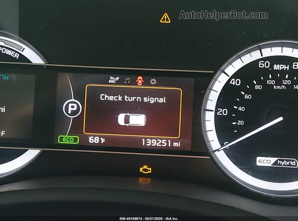 KNDCB3LC1K5302529 2019 KIA NIRO Blue 