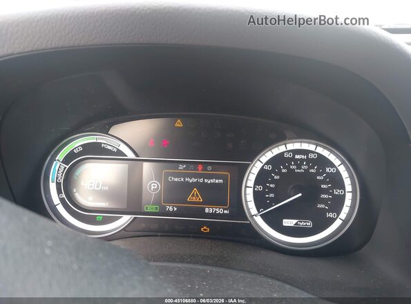 KNDCB3LC1K5342934 2019 KIA NIRO Burgundy 
