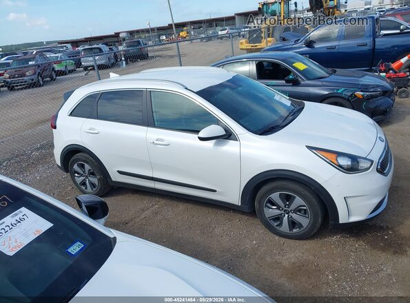 KNDCB3LC2K5307318 2019 KIA NIRO White Vista interior trasera