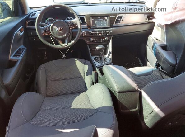 KNDCB3LC2K5345275 2019 KIA NIRO Black Առջևի վահանակի տեսք
